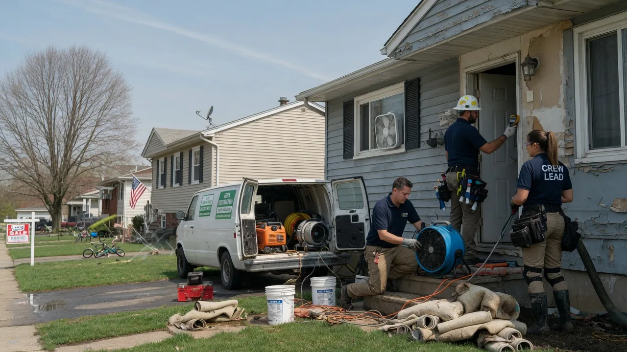 Flood Cleanup in Homer, MI near me
